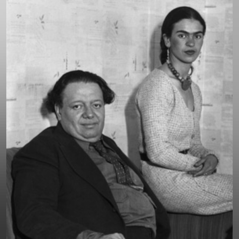 Diego Rivera and Frida Kahlo Art Print